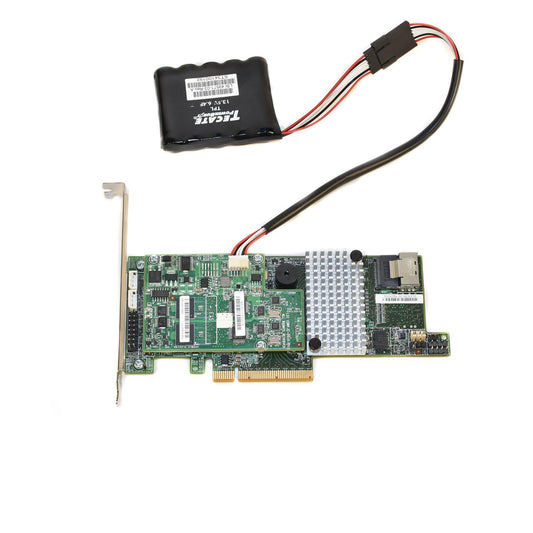 LSI Logic LSI9266-4I Megaraid Internal SAS 6Gbps RAID Controller Card w/ Battery