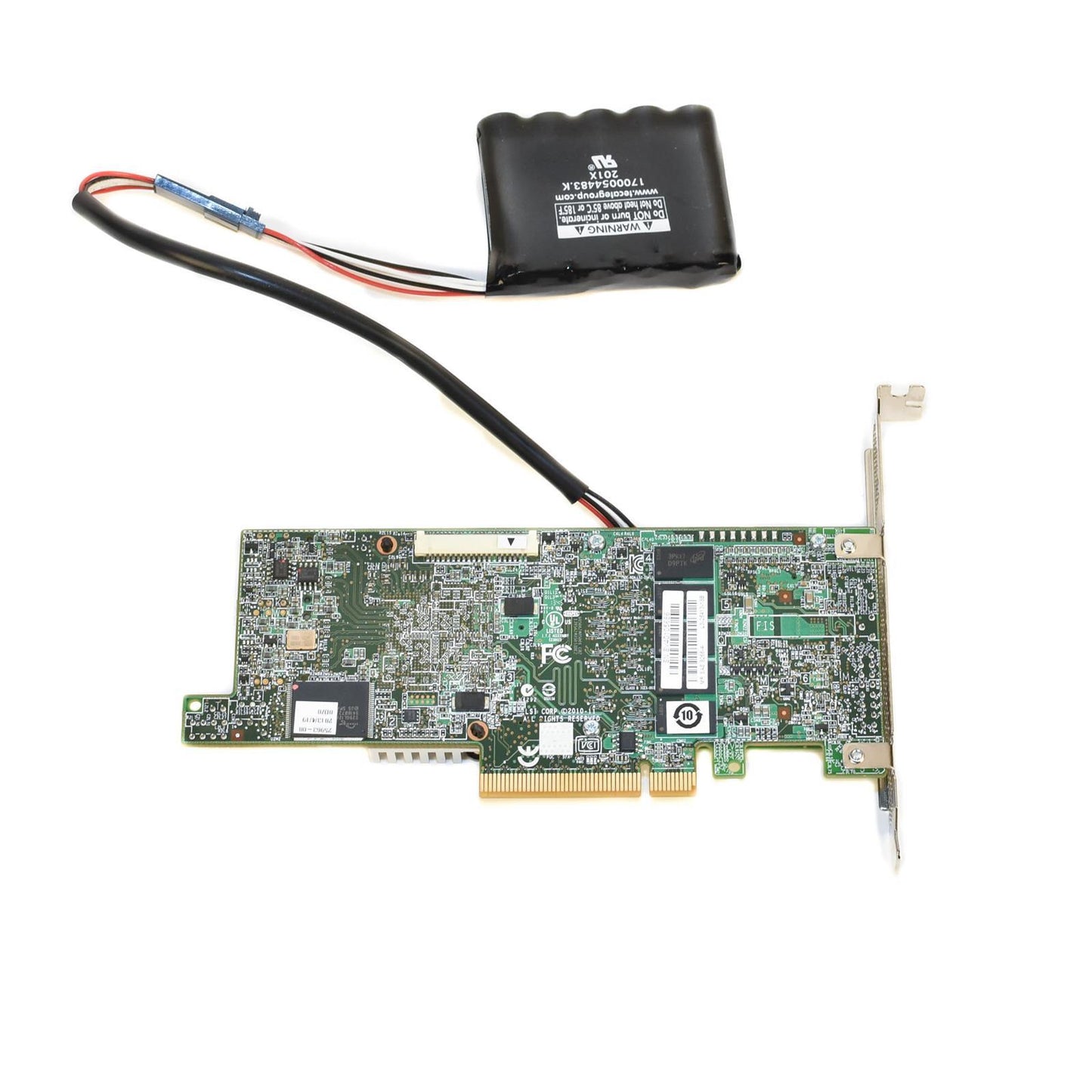 LSI Logic LSI9266-4I Megaraid Internal SAS 6Gbps RAID Controller Card w/ Battery