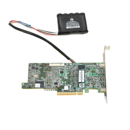 LSI Logic LSI9266-4I Megaraid Internal SAS 6Gbps RAID Controller Card w/ Battery