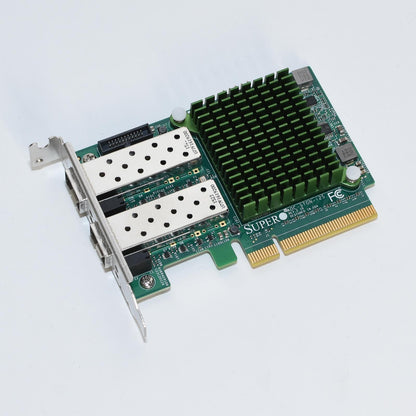 Supermicro AOC-STGN-i2S Dual SFP+ Intel 82599 10GbE Controller NIC Rev: 2.10 SFF