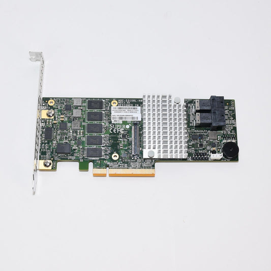 SUPERMICRO AOC-S3108L-H8IR 2GB 8-Port SAS3 12Gbps PCI-e 3.0 RAID Controller