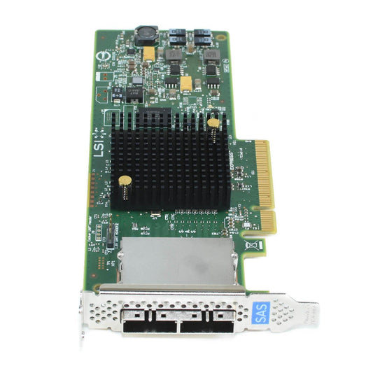 LSI SAS9207-8e 2-Port MiniSAS PCI-E 3.0 x8 6Gb/s Host Bus Adapter LSI00300 SFF