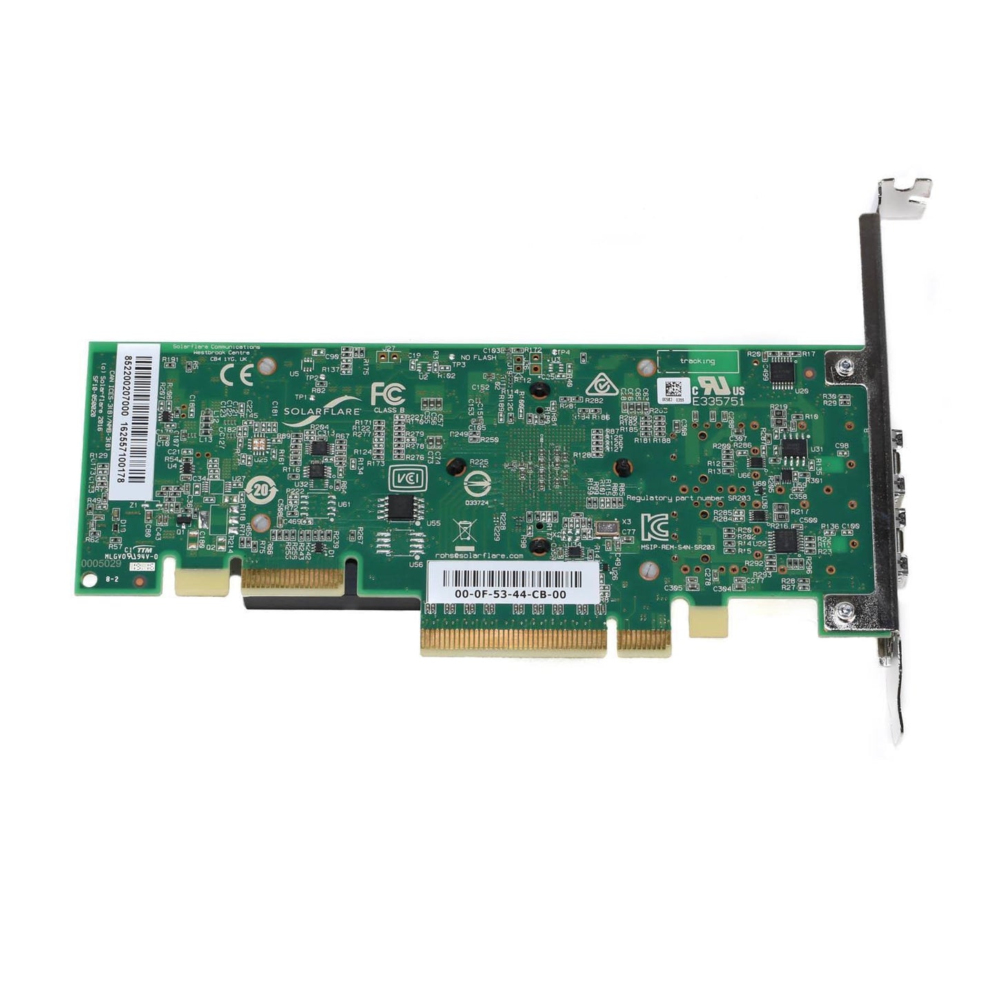 SolarFlare SFN8522-PLUS 2-Port 10Gb/s PCI-E x8 Ethernet Server Adapter NIC