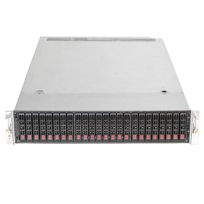 Supermicro SYS-2028U-TNRT+ 2U 24-Bay(4x NVMe) 2.5" Rackmount Server w/ X10DRU-i+