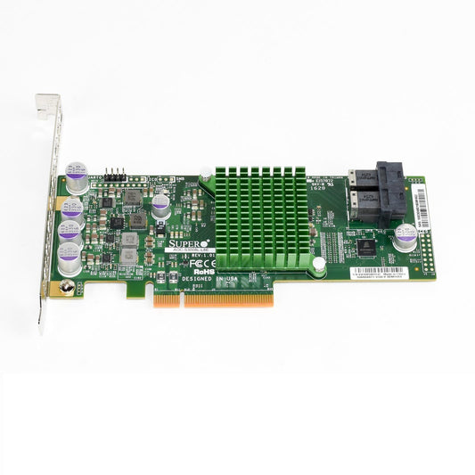 Supermicro AOC-S3008L-L8E SAS3 12Gbps 8-Port Internal HBA PCIE 3.0 Controller