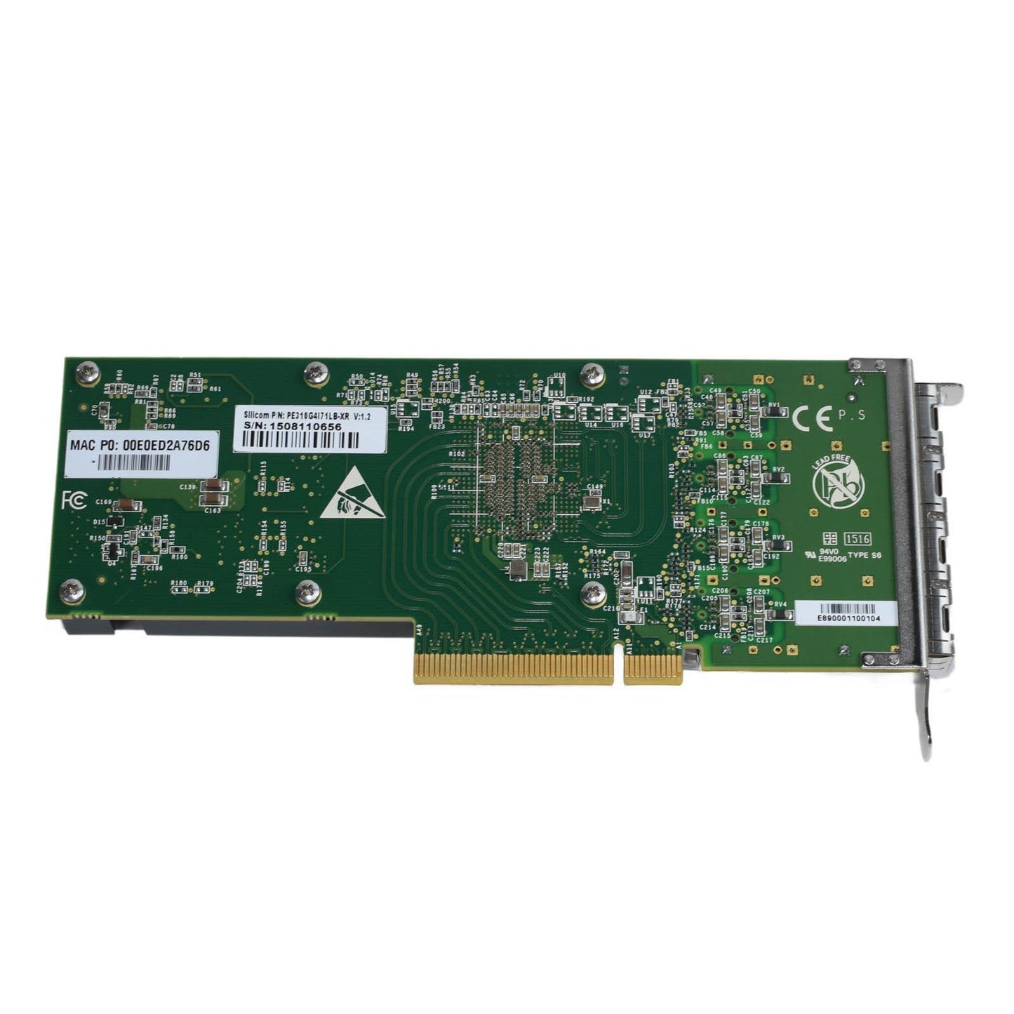 Silicom PE310G4I71LB-XR Intel XL710 Quad-Port 1/10Gb PCIe Ethernet Adapter SFF