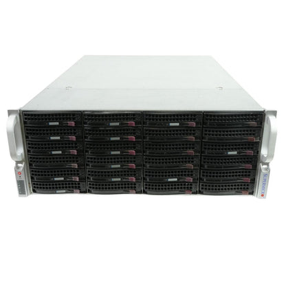 Supermicro CSE-846BE1C-R1K23B 4U 24-Bay Server Chassis 2x 1200W BPN-SAS3-846EL1