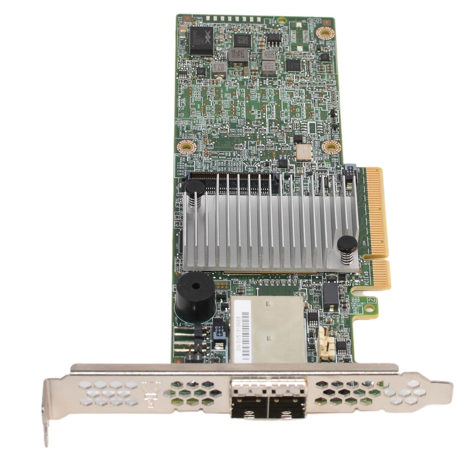 LSI LSI00438 MegaRAID SAS 9380-8e 8-Port 12Gb PCIe 3.0 External RAID C ...