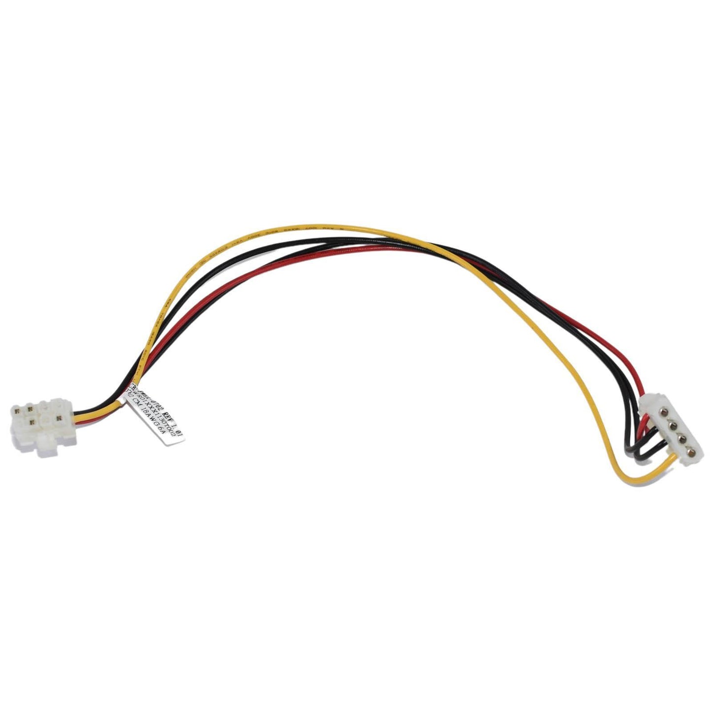 Supermicro CBL-PWEX-0702 8-pin Female - Right Angle Big 4-pin Female Power Cable