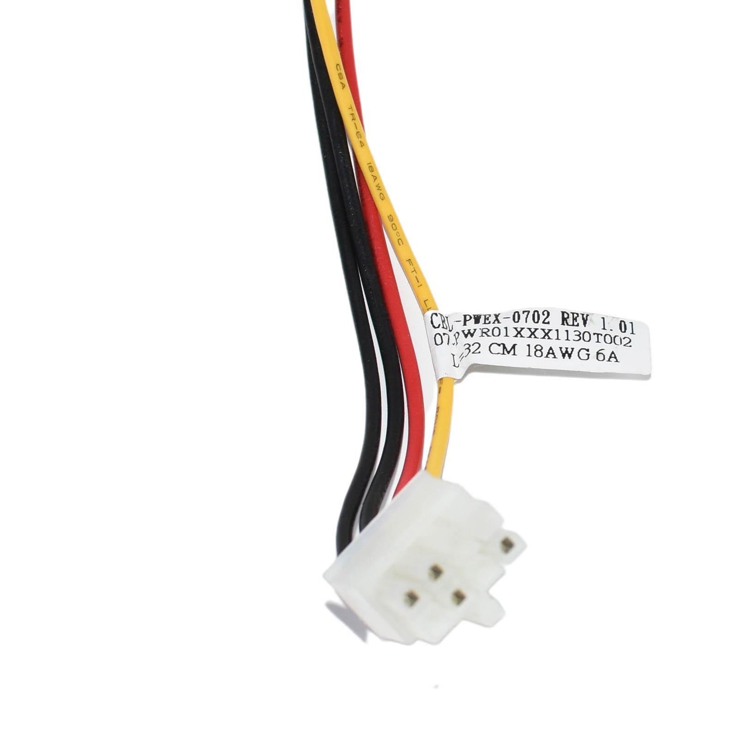 Supermicro CBL-PWEX-0702 8-pin Female - Right Angle Big 4-pin Female Power Cable