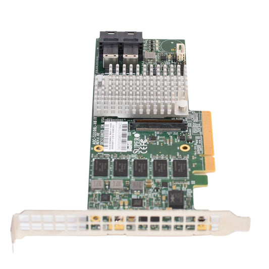 Supermicro AOC-S3108L-H8iR 2GB 8-Port 12Gbps SAS PCI-e 3.0 RAID Controller