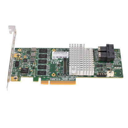 Supermicro AOC-S3108L-H8iR 2GB 8-Port 12Gbps SAS PCI-e 3.0 RAID Controller
