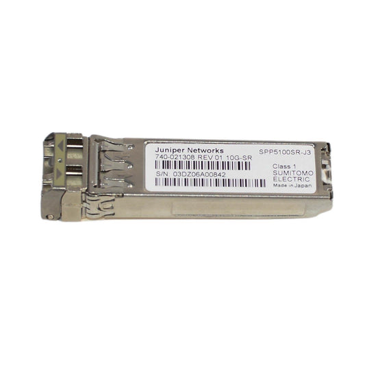 Juniper 740-021308 10GbE 10GBase-SR SFP+ SW 850nm Transceiver SPP5100SR-J3