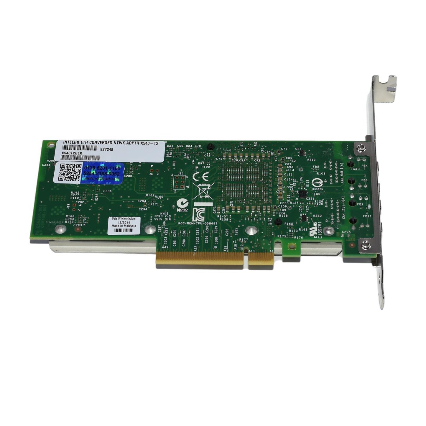Intel X540-T2 Dual Port 10Gb/s PCI-E 2.1 x8 Ethernet Converged Network Adapter