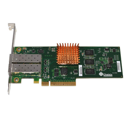 Chelsio T420-LL-CR 2-Port 10G SFP+ PCIe Unified Wire Adapter 110-1146-40 Fanless
