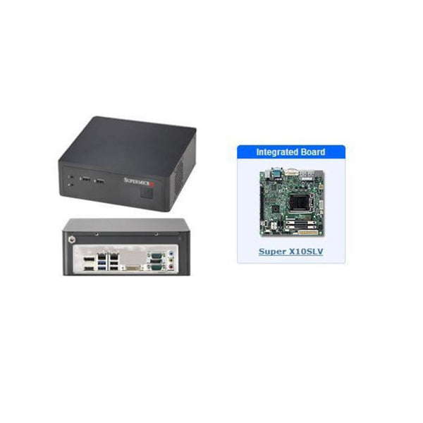 Supermicro SuperServe SYS-1018L-MP Mini-ITX X10SLV LGA1150 Server Bare ...