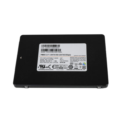 Samsung PM883 3.84TB SSD 2.5" 3D TLC SATA 6G SSD MZ-7LH3T80 MZ7LH3T8HMLT-00005
