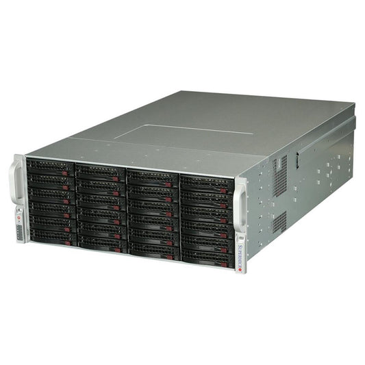 Supermicro CSE-847E26-RJBOD1 4U Rackmount 3.5" 45-Bay JBOD Chassis 2x1400W