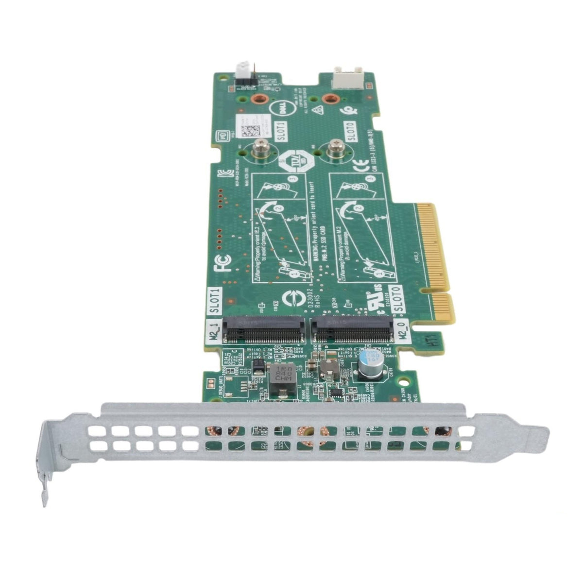 Dell M7W47 BOSS-S1 Dual M.2 2280 SATA SSD PCIe 2.0 x8 Adapter Card