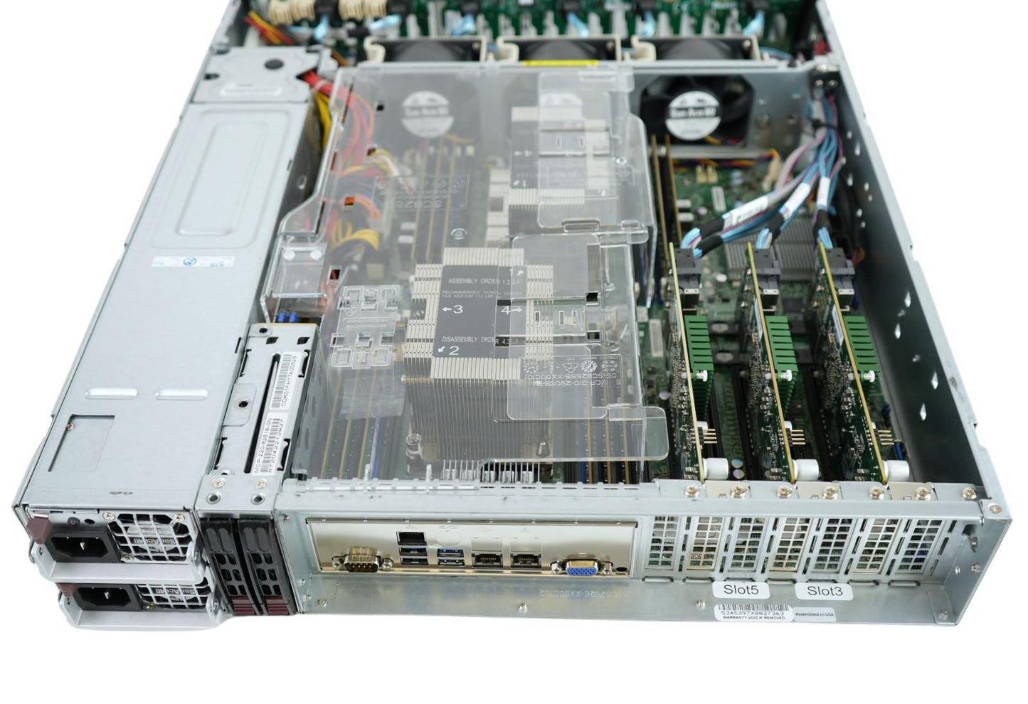 Supermicro SSG-2029P-ACR24L X11DPH-T 2x Xeon Gold 6132 2.6GHz 192GB 2U Server