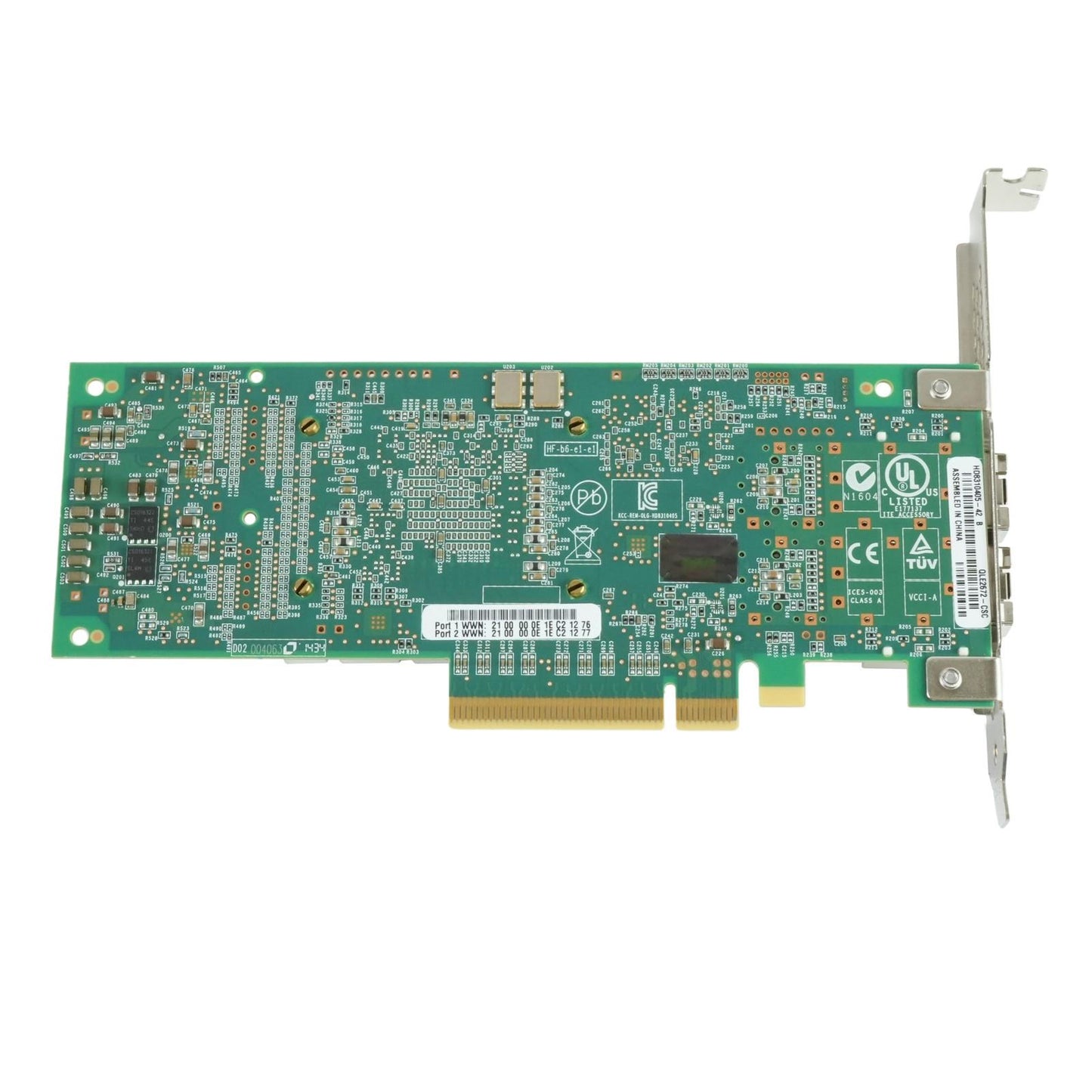 Cisco UCSC-PCIE-Q2672 QLogic QLE2672 16Gb/s 2-Port Fibre Channel PCIe 3.0 x8 HBA