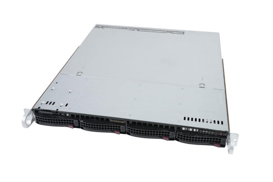 Supermicro SC813MFTQC-350CB 1U Chassis 4x 3.5-in SAS/SATA ATX 350W PSU