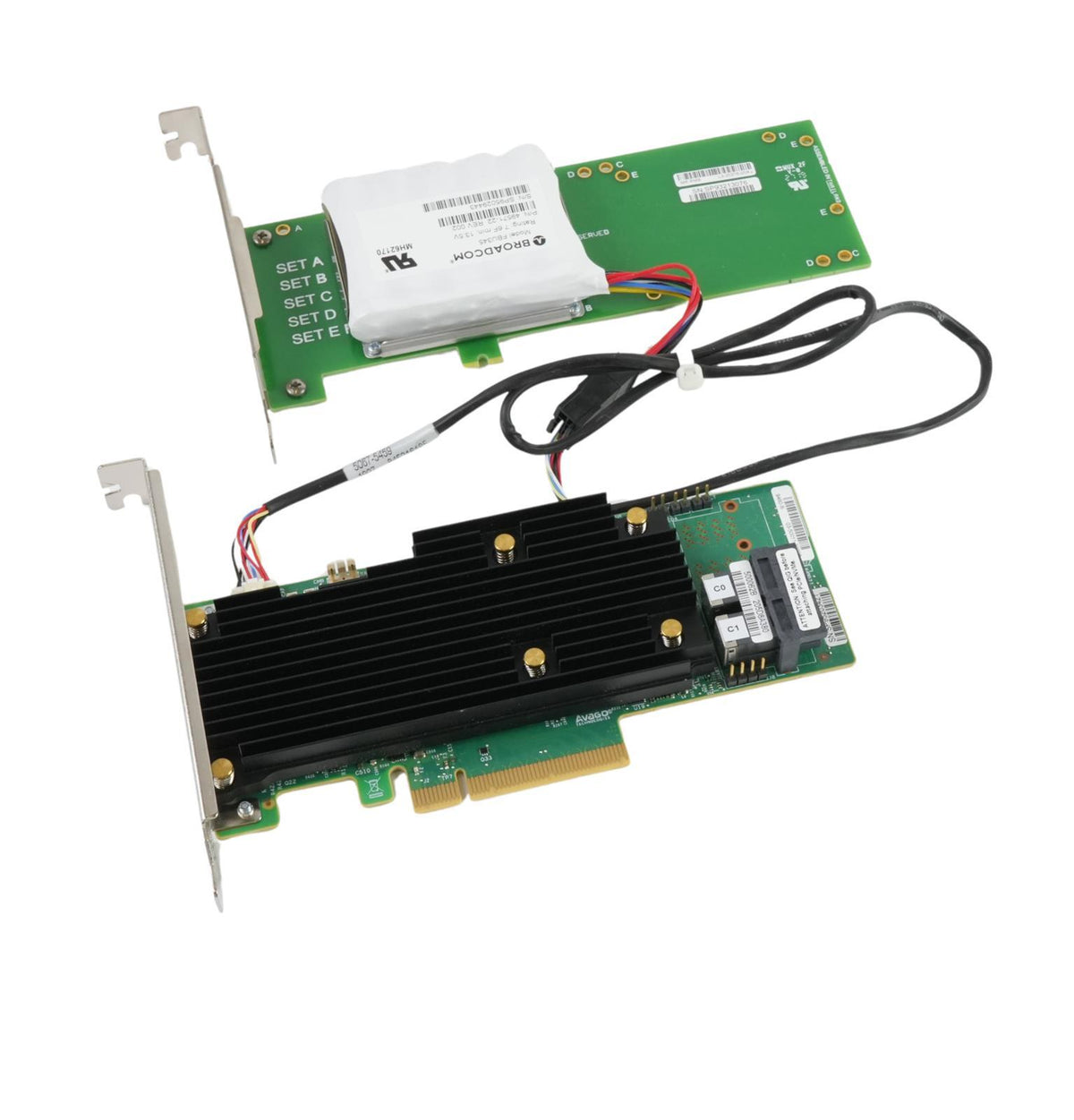 Broadcom 9460-8i MegaRAID NVMe SAS RAID Tri-Mode 8-Port Adapter w/ SuperCap