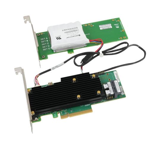 Broadcom 9460-8i MegaRAID NVMe SAS RAID Tri-Mode 8-Port Adapter w/ SuperCap