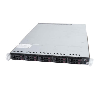 Supermicro SYS-1019P-WTR X11SPW-TF Xeon Gold 6130 2.1GHz 16GB 10x 2.5" 1U Server