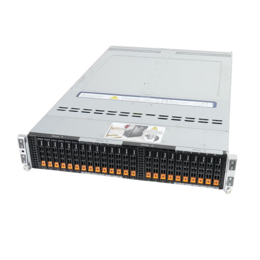 Supermicro SYS-220BT-HNC8R 2.5 SFF 24-Bay 4-Node X12DPT-B6 2U BigTwin Server CTO