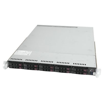 Supermicro CSE-116AC2-R504WB 1U Server Chassis, 10-Bay SFF SAS3/NVMe, 2×500W PSU