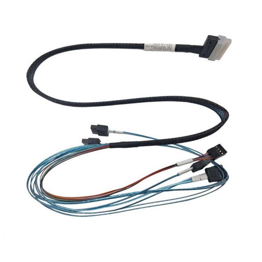 Supermicro CBL-SAST-1275A-100 Cable Slimline (STR) SAS x8 to 4 SATAs ,INT, 60CM