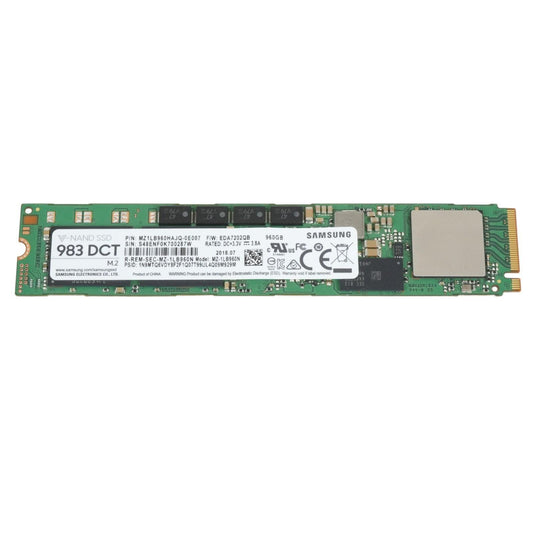 Samsung PM983 DCT 960GB NVMe PCIe 3 x4 M.2 SSD MZ-1LB960N MZ1LB960HAJQ-0E007 98%