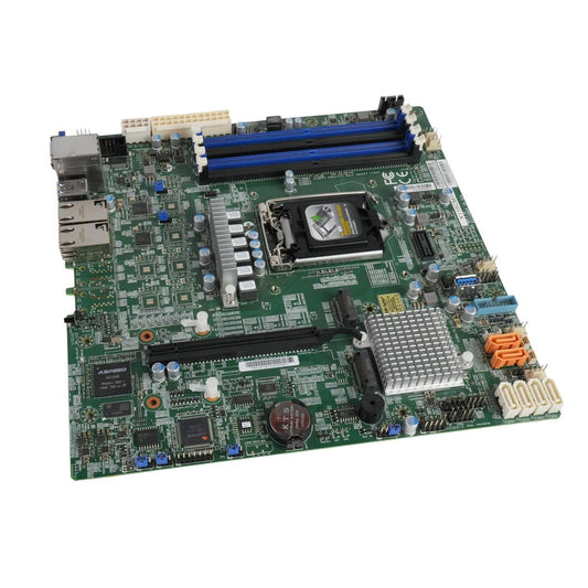 Supermicro X11SCM-F Intel C246 Xeon E3-2100/E3-2200 LGA 1151 mATX Motherboard