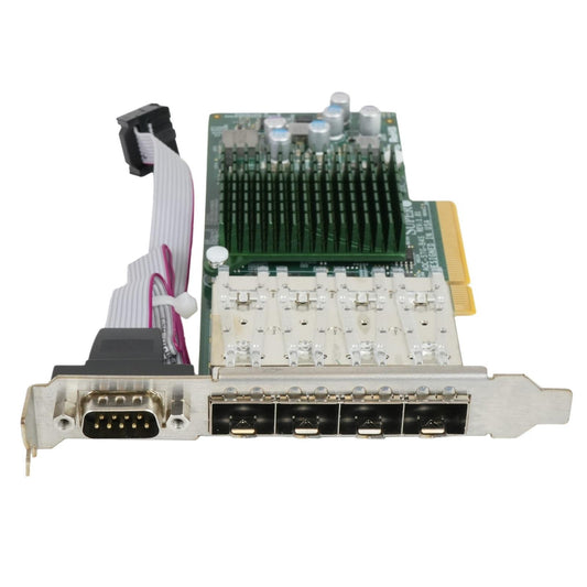 Supermicro AOC-STG-B4S 4-Port SFP+ Broadcom BCM57840S 10GbE with Serial Port