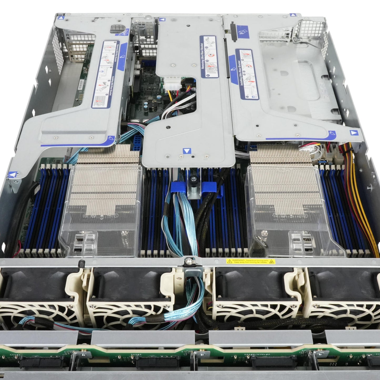 Supermicro AS-2023US-TR4 EPYC H11DSU-iN 12x 3.5" 2U Server NVMe w/2.5" Rear Bay