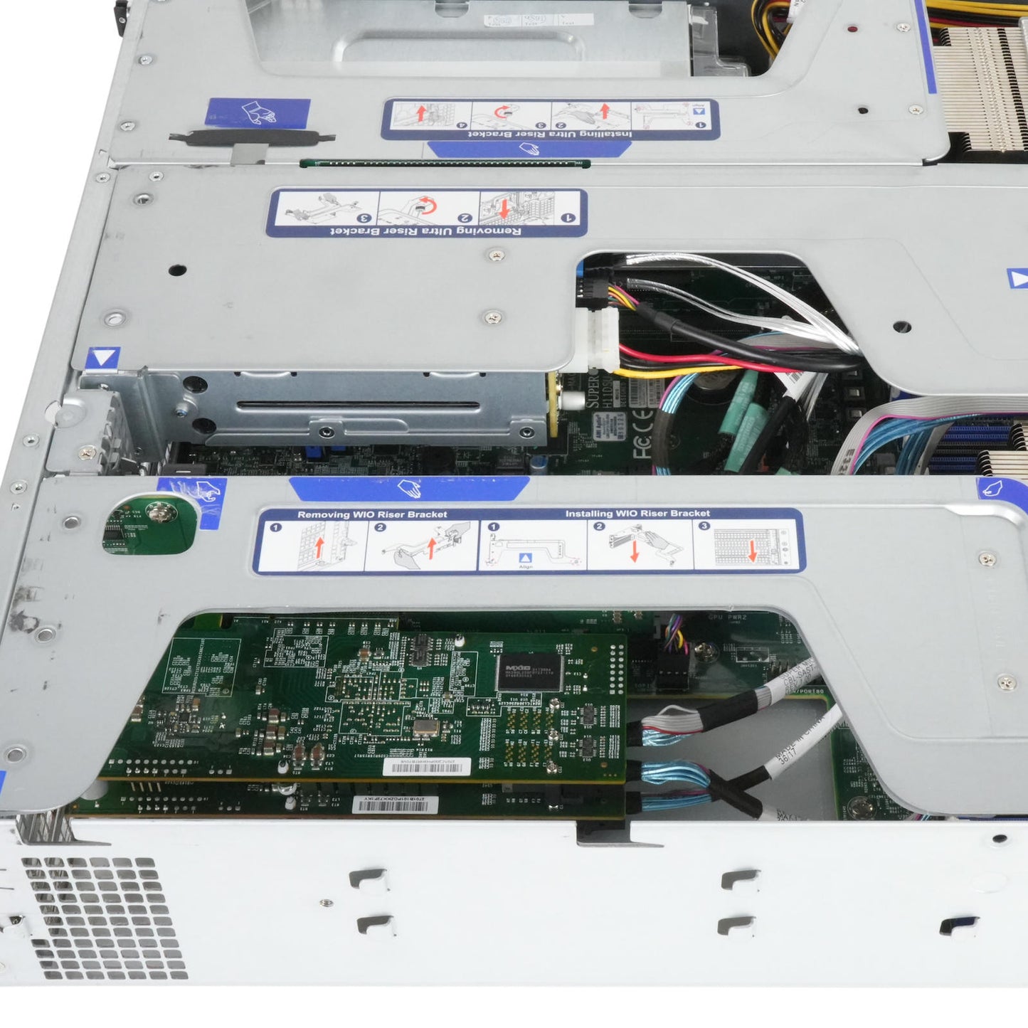 Supermicro AS-2023US-TR4 EPYC H11DSU-iN 12x 3.5" 2U Server NVMe w/2.5" Rear Bay