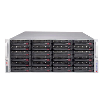 Supermicro CSE-847E1C-R1K28JBOD 4U Rackmount 3.5" 44-Bay JBOD Chassis 2x1280W