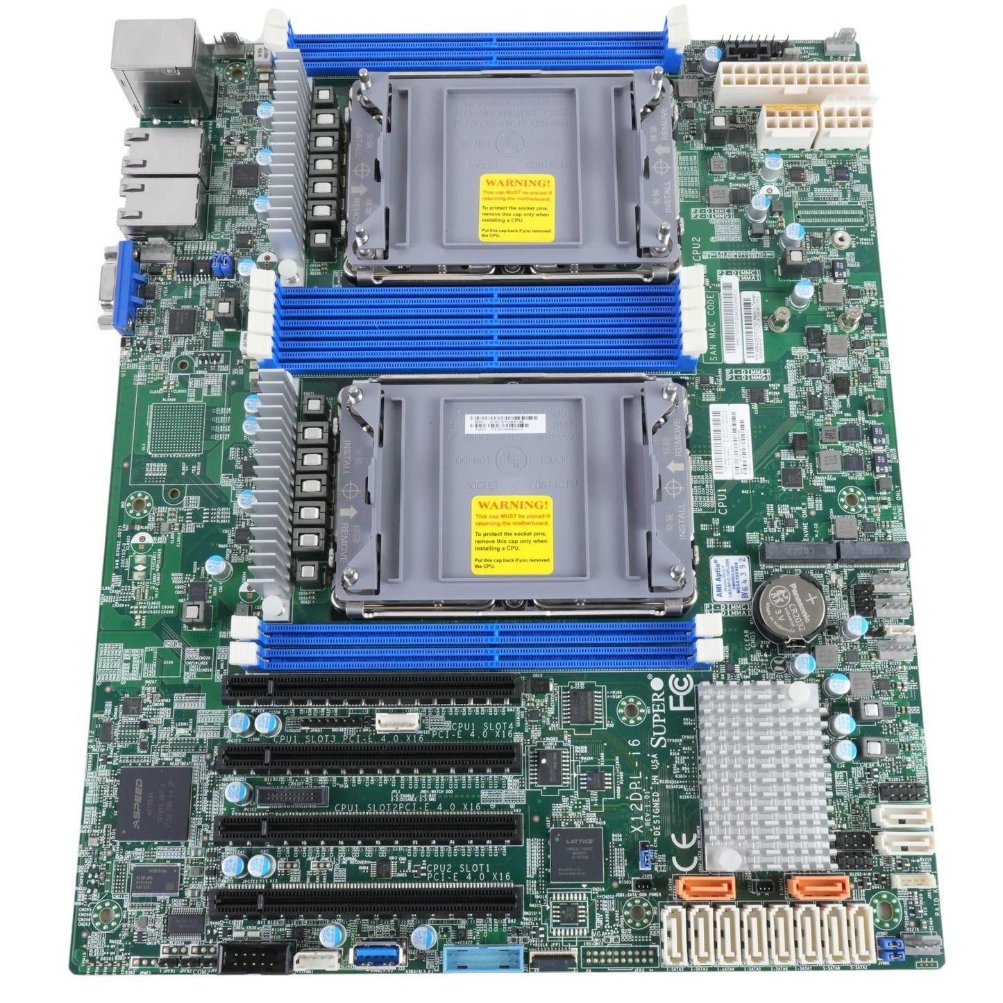 SUPERMICRO X12DPL-I6 2x Intel Xeon Socket P+ LGA-4189 Rev 1.01 C621A Motherboard