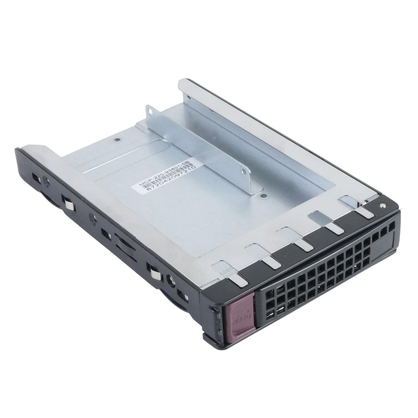 Supermicro MCP-220-93801-0B (Gen 6) Hot-Swap 3.5" to 2.5" Converter Drive Tray