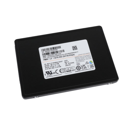 Samsung PM897 1.92TB SSD 2.5" 3D TLC SATA III 6G MZ-7L31T9B MZ7L31T9HBNA-00A07