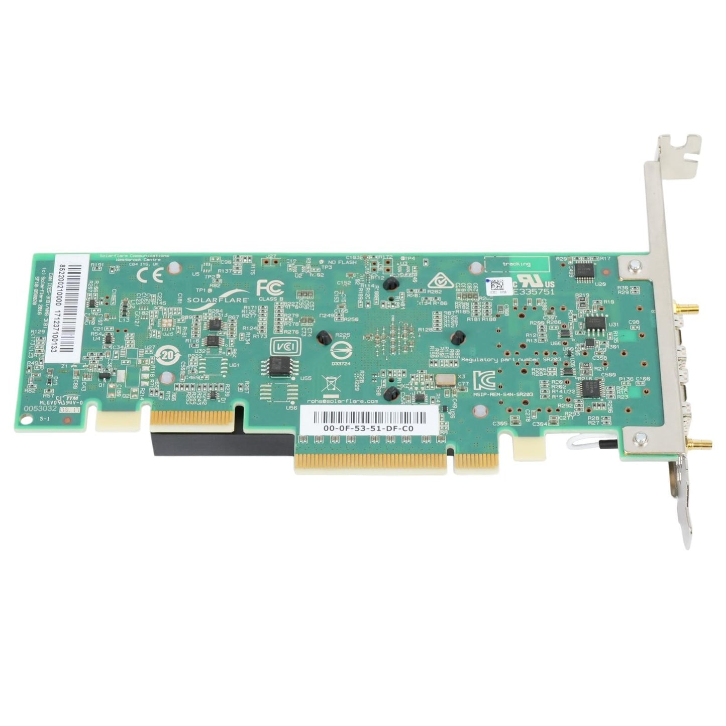 SolarFlare SFN8522-PLUS 2-Port 10Gb/s PCI-E x8 Ethernet Server Adapter NIC PPS