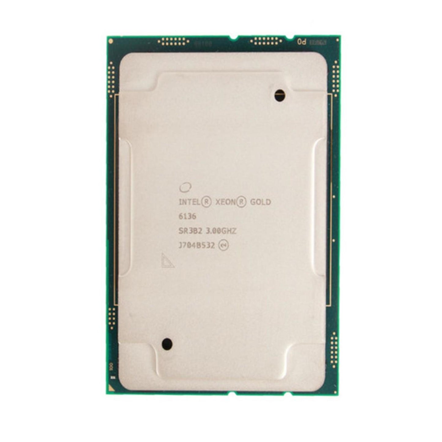 Intel SR3B2 Xeon Gold 6136 3GHz 12-Core 24.75MB L3 Processor CPU CD8067303405800