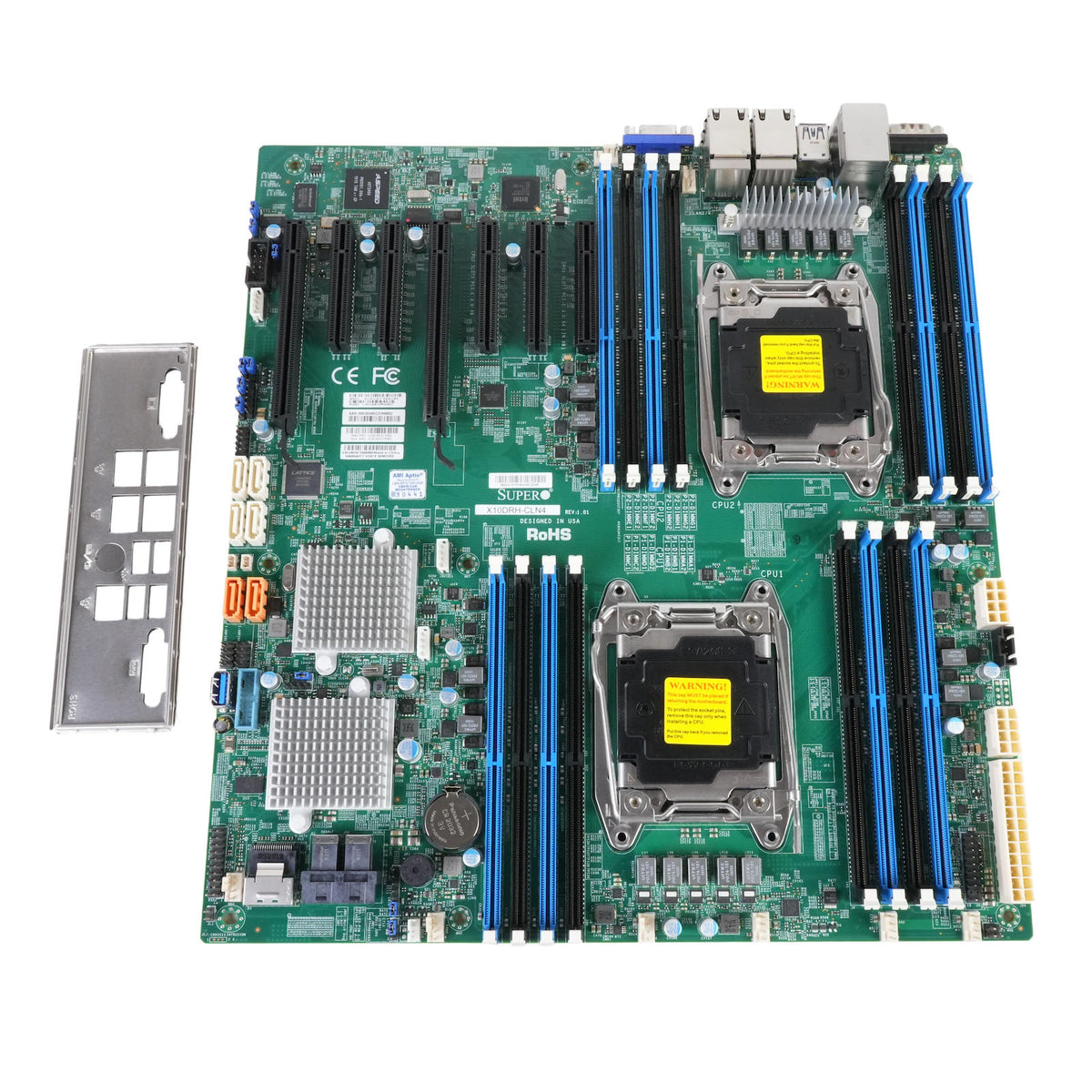 Supermicro X10DRH-CLN4 Intel C612 Dual LGA2011-3 Motherboard System Board