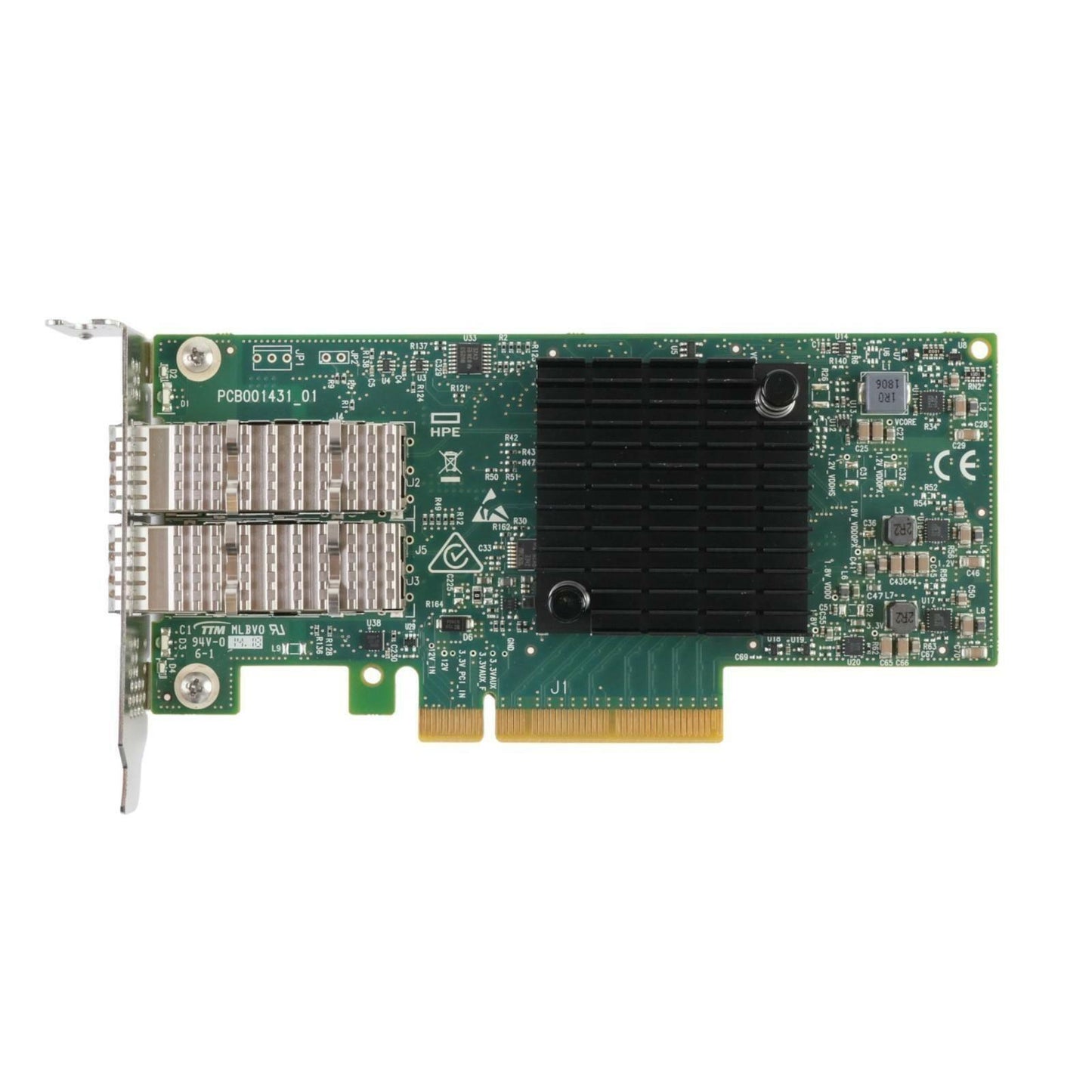 HPE 840140-001 640SFP28 10/25GbE 2-Port SFP28 PCIe 3.0 x8 Ethernet 817753-B21 LP