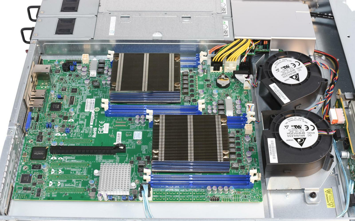Supermicro 6017R-TDLRF X9DRD-LF Dual XEON LGA2011 1U 2x 3.5" Server Barebones