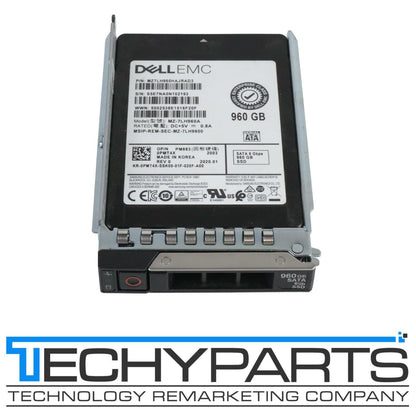 Dell PMT4X Samsung PM883 960GB 2.5" TLC SATA 6G SSD MZ-7LH960A MZ7LH960HAJRAD3