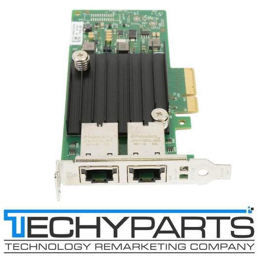Dell C4D5P Intel X550-T2 10GbE 2-Port RJ45 PCIe 3.0 x4 NIC Ethernet CNA LP