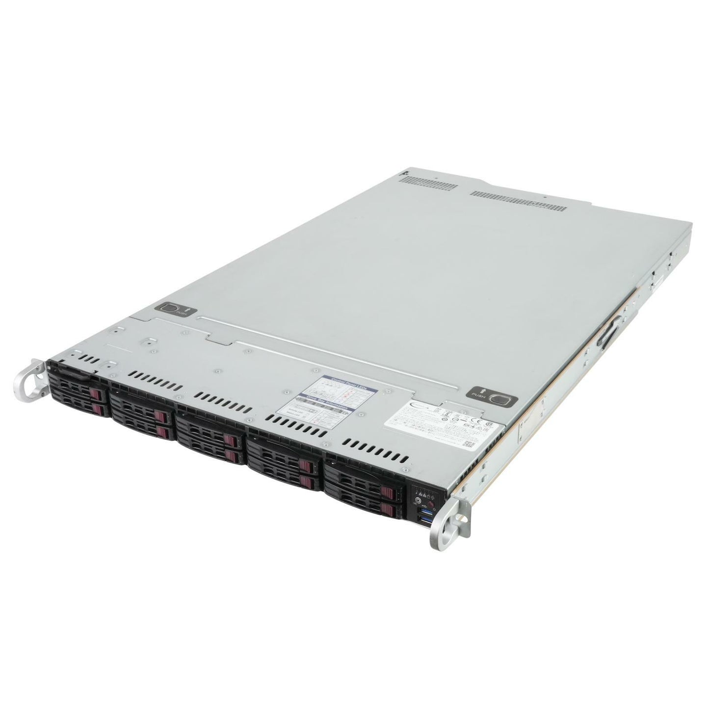 Supermicro SYS-1029U-TR4T 10x 2.5" Drive Bays and 2x 2.5" NVMe Slots Barebones