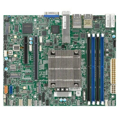 NEW Supermicro SYS-E300-12D-8CN6P X12SDV-8C-SP6F Xeon D-1736NT Mini-1U Server